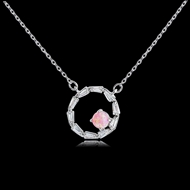 Picture of Fashion Cubic Zirconia Casual Pendant Necklace