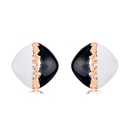 Picture of Bulk Rose Gold Plated Colorful Stud Earrings Exclusive Online