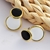 Picture of Classic Enamel Stud Earrings with Beautiful Craftmanship