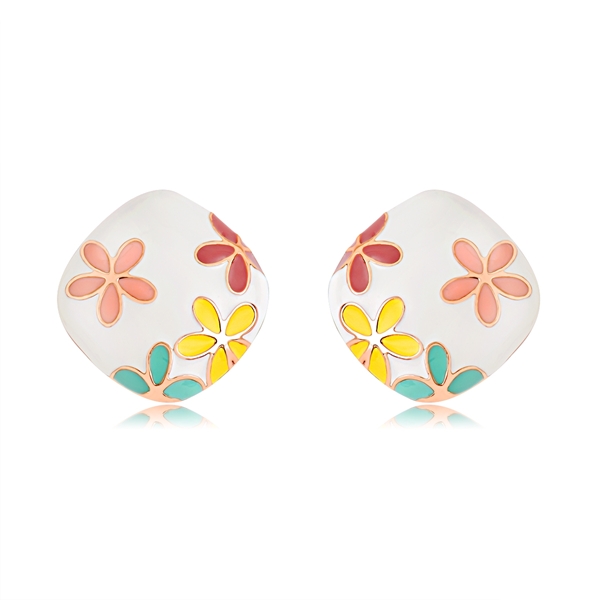 Picture of Classic Enamel Stud Earrings at Unbeatable Price