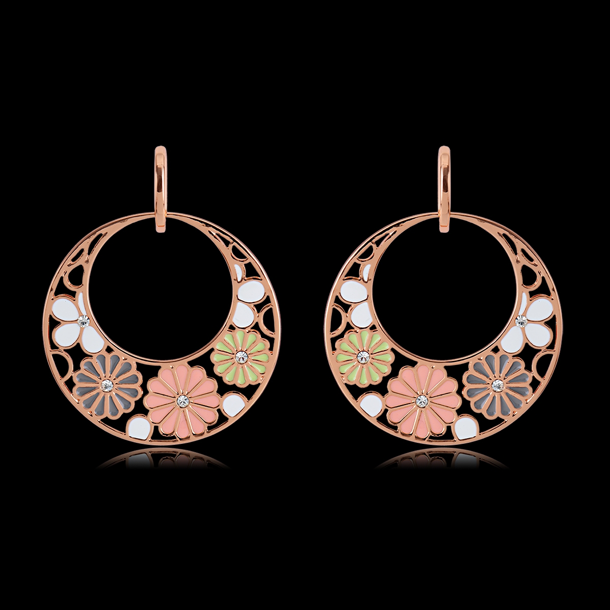 Sparkly Casual Classic Dangle Earrings