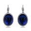 Show details for Fancy Casual Platinum Plated Small Hoop Earrings