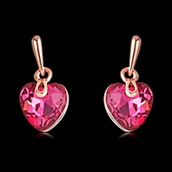 Picture of Eye-Catching Pink Casual Dangle Earrings with Member Discount