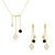 Picture of Classic Rose Gold Plated Necklace and Earring Set at Unbeatable Price