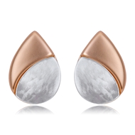 Picture of Reasonably Priced Rose Gold Plated Shell Stud Earrings from Reliable Manufacturer