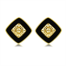 Show details for Fancy Casual Gold Plated Stud Earrings Factory Supply