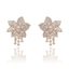 Show details for Luxury White Stud Earrings with Full Guarantee