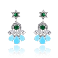 Picture of Cubic Zirconia Luxury Dangle Earrings at Unbeatable Price