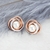 Picture of Featured White Classic Stud Earrings with Full Guarantee
