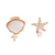 Picture of New Season White Copper or Brass Stud Earrings Factory Direct