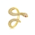 Picture of Copper or Brass Gold Plated Adjustable Ring in Flattering Style