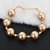 Picture of Nickel Free Gold Plated Classic Fashion Bracelet with No-Risk Refund