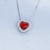 Picture of Fashion Swarovski Element Red Pendant Necklace