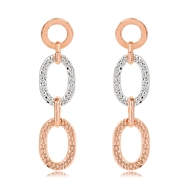 Picture of New Season Gold Plated Zinc Alloy Dangle Earrings with SGS/ISO Certification