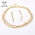 Picture of Big Artificial Pearl Necklace and Earring Set with Easy Return