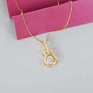Show details for Hot Selling Gold Plated Delicate Pendant Necklace from Top Designer