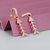 Picture of Delicate Rose Gold Plated Dangle Earrings with Low MOQ