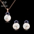 Picture of Fashionable Classic Artificial Crystal Necklace and Earring Set