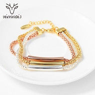 Picture of Great Value Gold Plated Zinc Alloy Fashion Bracelet with Member Discount