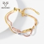 Show details for Need-Now Gold Plated Dubai Fashion Bracelet from Editor Picks