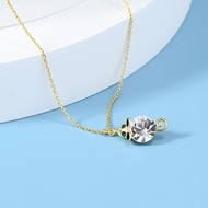 Picture of New Season White Small Pendant Necklace with SGS/ISO Certification