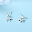 Show details for 925 Sterling Silver Simple Stud Earrings with Full Guarantee