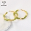 Show details for Recommended Gold Plated Medium Dangle Earrings in Bulk