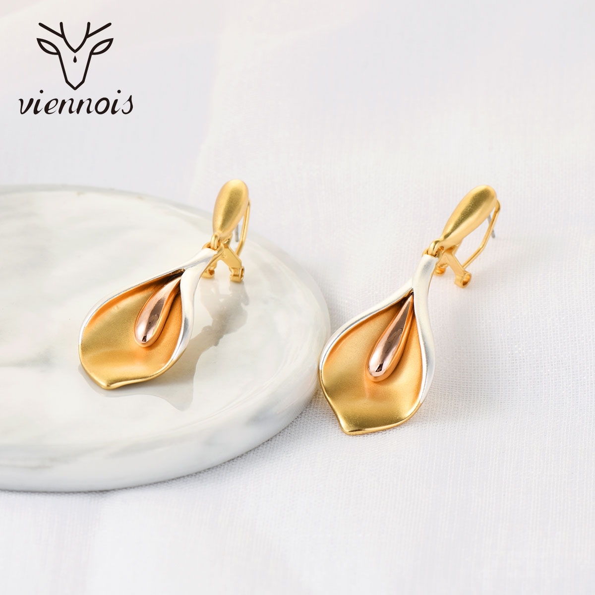 funky gold earrings