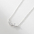 Picture of Sparkly Simple Small Pendant Necklace