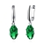 Picture of Hot Selling Green Platinum Plated Dangle Earrings from Top Designer