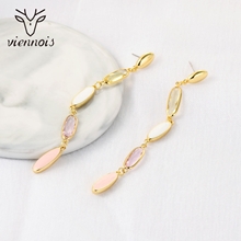 Show details for Filigree Small Pink Dangle Earrings