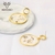 Picture of Hot Selling Gold Plated Zinc Alloy Dangle Earrings from Top Designer