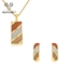 Show details for Delicate Flash sand Dubai Necklace and Earring Set