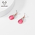 Picture of Need-Now Pink Medium Stud Earrings Factory Direct Supply
