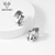 Picture of Great Value Platinum Plated Medium Stud Earrings with Full Guarantee