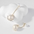 Picture of Classic White Dangle Earrings with 3~7 Day Delivery
