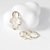Picture of Best Artificial Pearl Zinc Alloy Stud Earrings