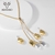 Picture of Multi-tone Plated Dubai Necklace and Earring Set From Reliable Factory