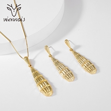 Show details for Zinc Alloy Dubai Necklace and Earring Set from Certified Factory