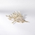 Picture of Brand New White Copper or Brass Brooche with Price
