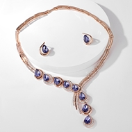 Show details for Zinc Alloy Big 2 Piece Jewelry Set in Flattering Style