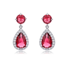 Show details for Brand New Pink Medium Dangle Earrings with Wow Elements