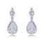 Show details for Copper or Brass Platinum Plated Dangle Earrings at Super Low Price