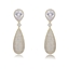 Show details for Sparkling Medium Cubic Zirconia Dangle Earrings
