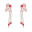 Show details for Famous Medium Cubic Zirconia Dangle Earrings