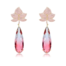 Show details for Inexpensive Gold Plated Medium Dangle Earrings from Reliable Manufacturer