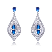 Show details for Luxury Big Dangle Earrings Online Only