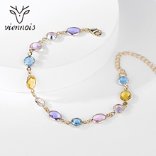 Show details for Best Artificial Crystal Rose Gold Plated Fashion Bracelet
