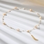 Show details for Attractive White Gold Plated Long Pendant For Your Occasions