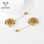 Picture of Top Big Gold Plated Dangle Earrings
